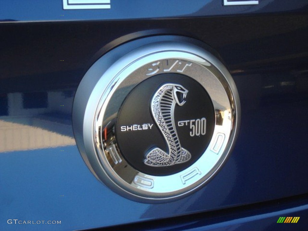 2011 Mustang Shelby GT500 SVT Performance Package Coupe - Kona Blue Metallic / Charcoal Black/Black photo #27