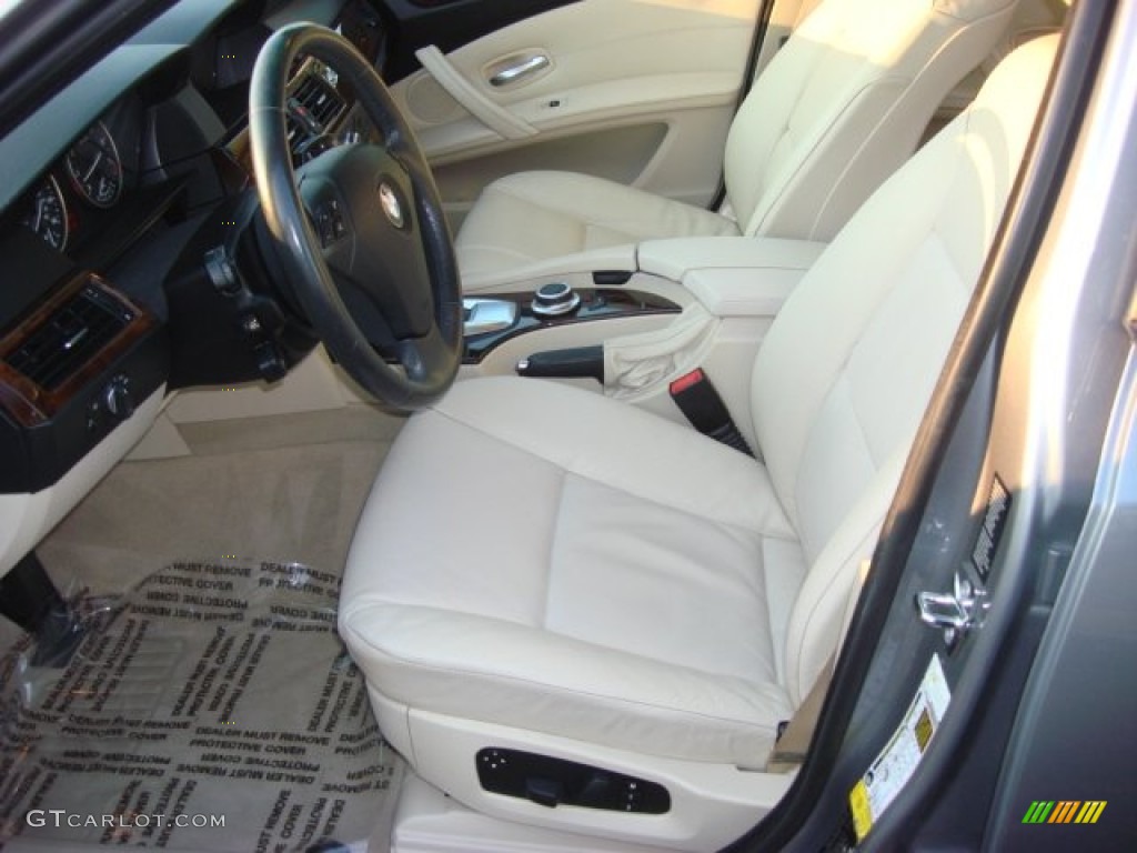 2008 BMW 5 Series 535i Sedan Front Seat Photo #68601422