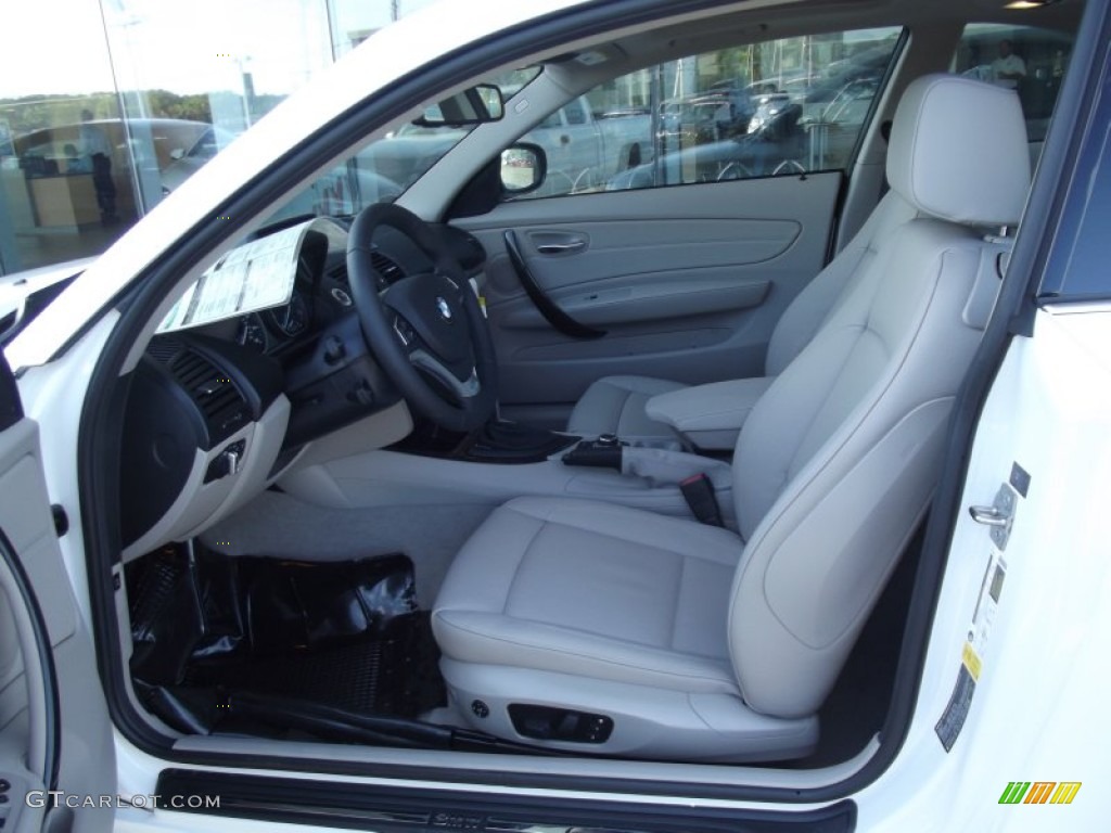 2012 BMW 1 Series 128i Coupe Front Seat Photo #68601446