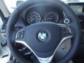 2012 BMW 1 Series Taupe Interior Steering Wheel Photo