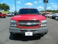2004 Victory Red Chevrolet Silverado 1500 Z71 Extended Cab 4x4  photo #8