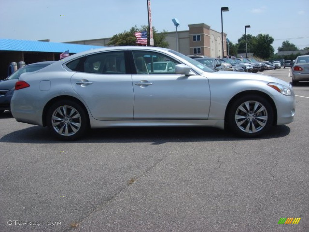 Liquid Platinum 2012 Infiniti M 37 Sedan Exterior Photo #68602781