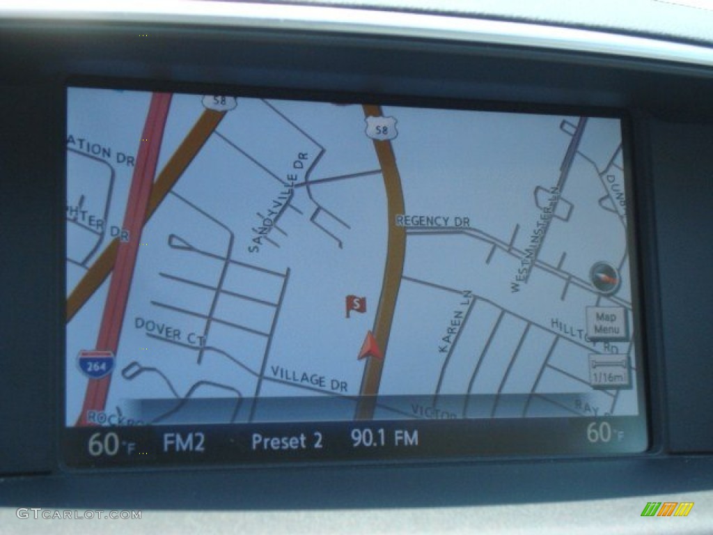 2012 Infiniti M 37 Sedan Navigation Photo #68602871