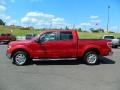 2010 Red Candy Metallic Ford F150 Lariat SuperCrew  photo #6