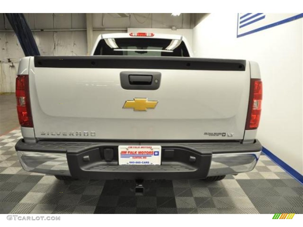 2012 Silverado 1500 LT Regular Cab 4x4 - Silver Ice Metallic / Ebony photo #7