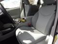 2012 Toyota Prius 3rd Gen Misty Gray Interior Front Seat Photo