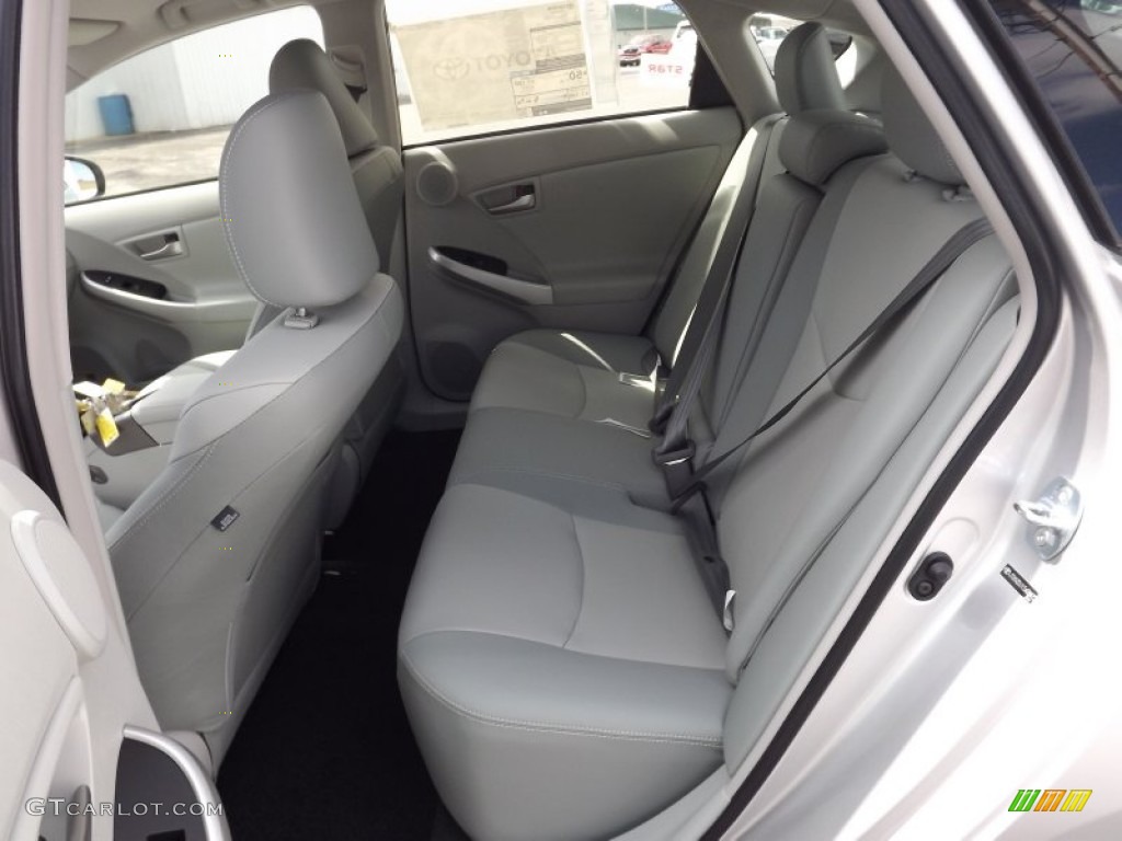 2012 Toyota Prius 3rd Gen Four Hybrid Rear Seat Photos