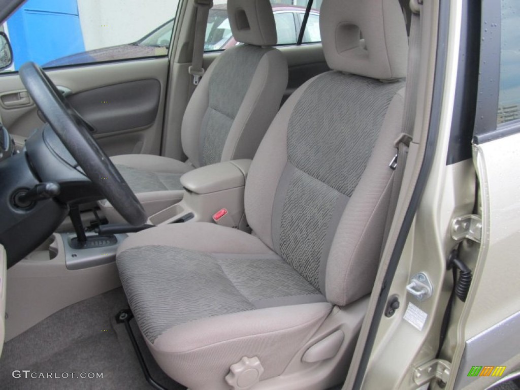 Taupe Interior 2002 Toyota RAV4 Standard RAV4 Model Photo #68604891