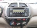 2002 Toyota RAV4 Taupe Interior Controls Photo