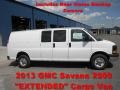 2013 Summit White GMC Savana Van 2500 Extended Cargo  photo #1