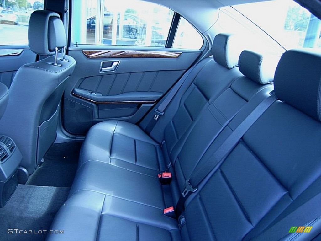 2013 Mercedes-Benz E 350 Sedan Rear Seat Photo #68605991