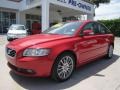 Passion Red 2009 Volvo S40 2.4i