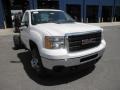 2013 Summit White GMC Sierra 3500HD Regular Cab Chassis  photo #2