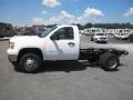 2013 Summit White GMC Sierra 3500HD Regular Cab Chassis  photo #4