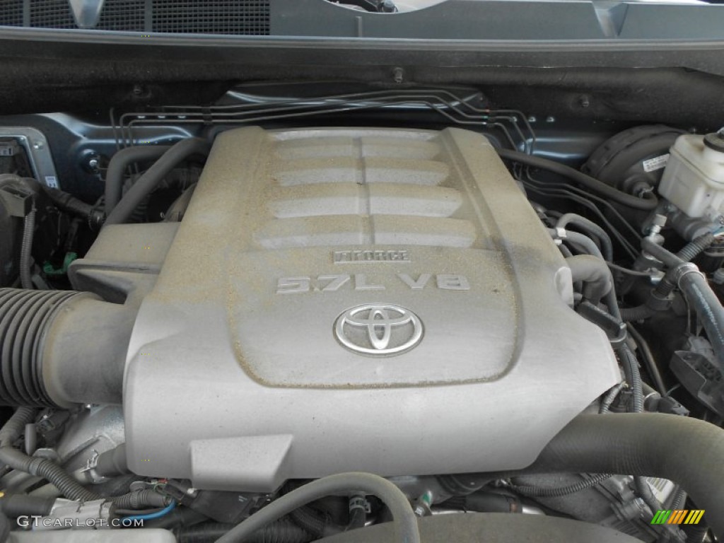 2010 Toyota Tundra Limited CrewMax 5.7 Liter i-Force DOHC 32-Valve Dual VVT-i V8 Engine Photo #68606876