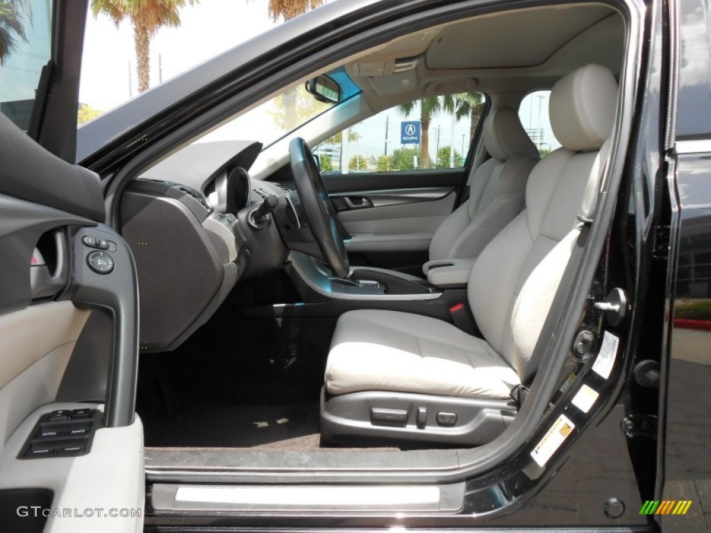 Taupe Interior 2009 Acura TL 3.7 SH-AWD Photo #68606969