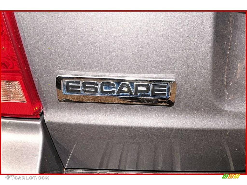 2008 Escape XLT V6 4WD - Tungsten Grey Metallic / Stone photo #5