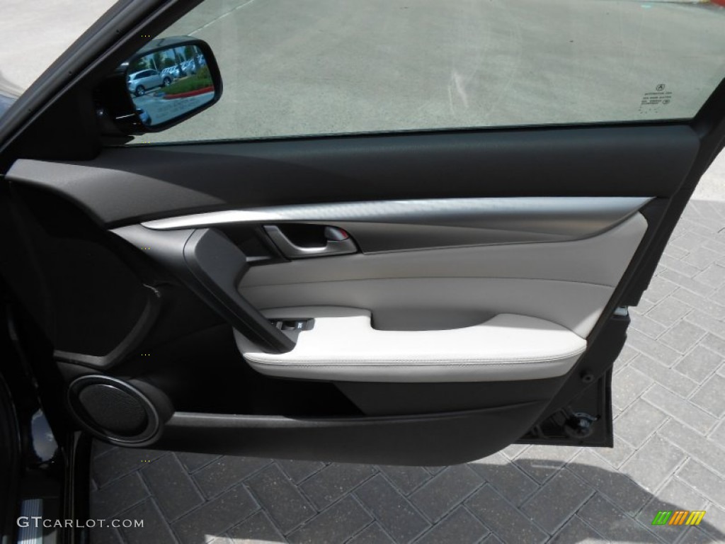 2009 Acura TL 3.7 SH-AWD Taupe Door Panel Photo #68606998