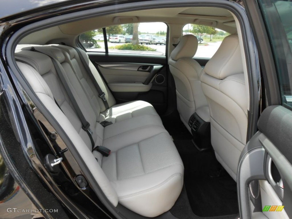 Taupe Interior 2009 Acura TL 3.7 SH-AWD Photo #68607034
