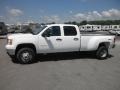 2013 Summit White GMC Sierra 3500HD Crew Cab 4x4 Dually  photo #4