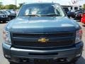 2009 Blue Granite Metallic Chevrolet Silverado 1500 LT Extended Cab 4x4  photo #8