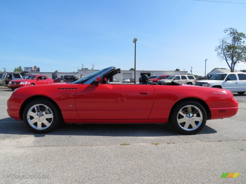 Torch Red 2003 Ford Thunderbird Premium Roadster Exterior Photo #68607899