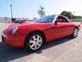 2003 Torch Red Ford Thunderbird Premium Roadster  photo #12