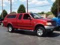 2002 Toreador Red Metallic Ford F150 FX4 SuperCab 4x4  photo #2