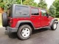 Deep Cherry Red Crystal Pearl - Wrangler Unlimited Sport S 4x4 Photo No. 3