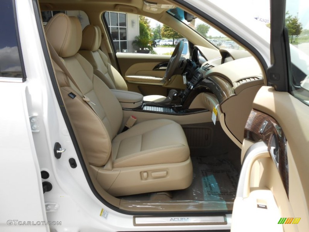 Parchment Interior 2012 Acura MDX SH-AWD Advance Photo #68608196