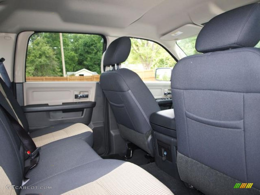 2012 Ram 1500 Big Horn Crew Cab 4x4 - Mineral Gray Metallic / Dark Slate Gray/Medium Graystone photo #4