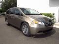 2012 Mocha Metallic Honda Odyssey EX-L  photo #1