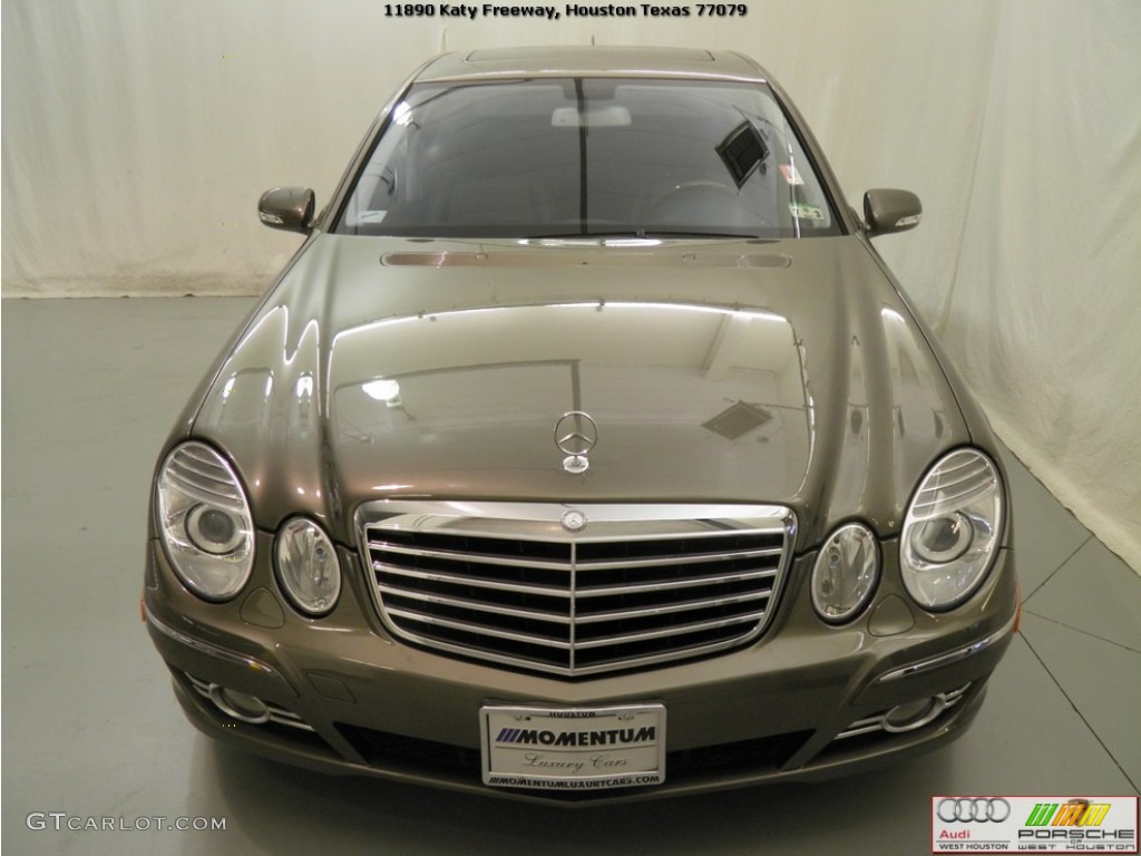 2008 E 350 Sedan - Indium Grey Metallic / Black photo #19