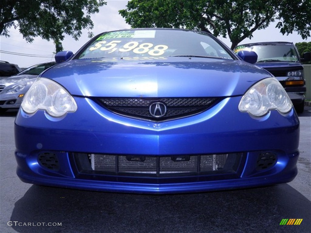 2002 RSX Type S Sports Coupe - Arctic Blue Pearl / Ebony Black photo #3