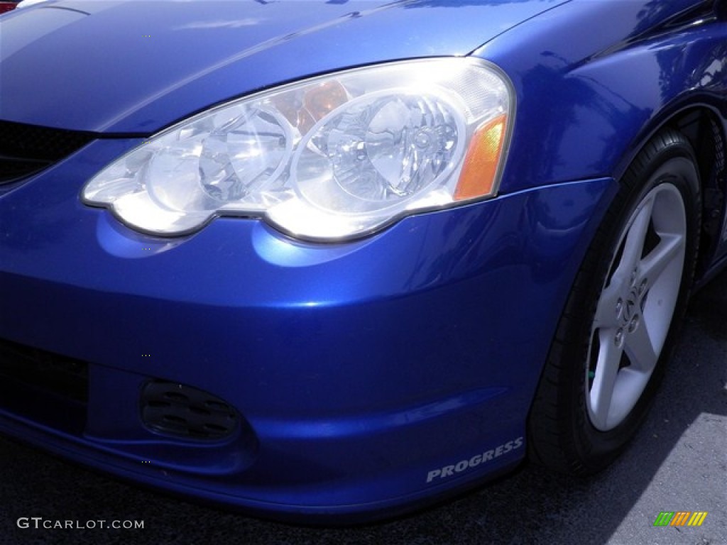 2002 RSX Type S Sports Coupe - Arctic Blue Pearl / Ebony Black photo #6