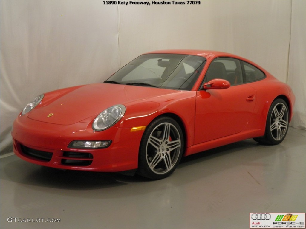 2008 911 Carrera S Coupe - Guards Red / Black photo #4