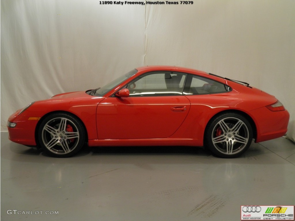 2008 911 Carrera S Coupe - Guards Red / Black photo #5