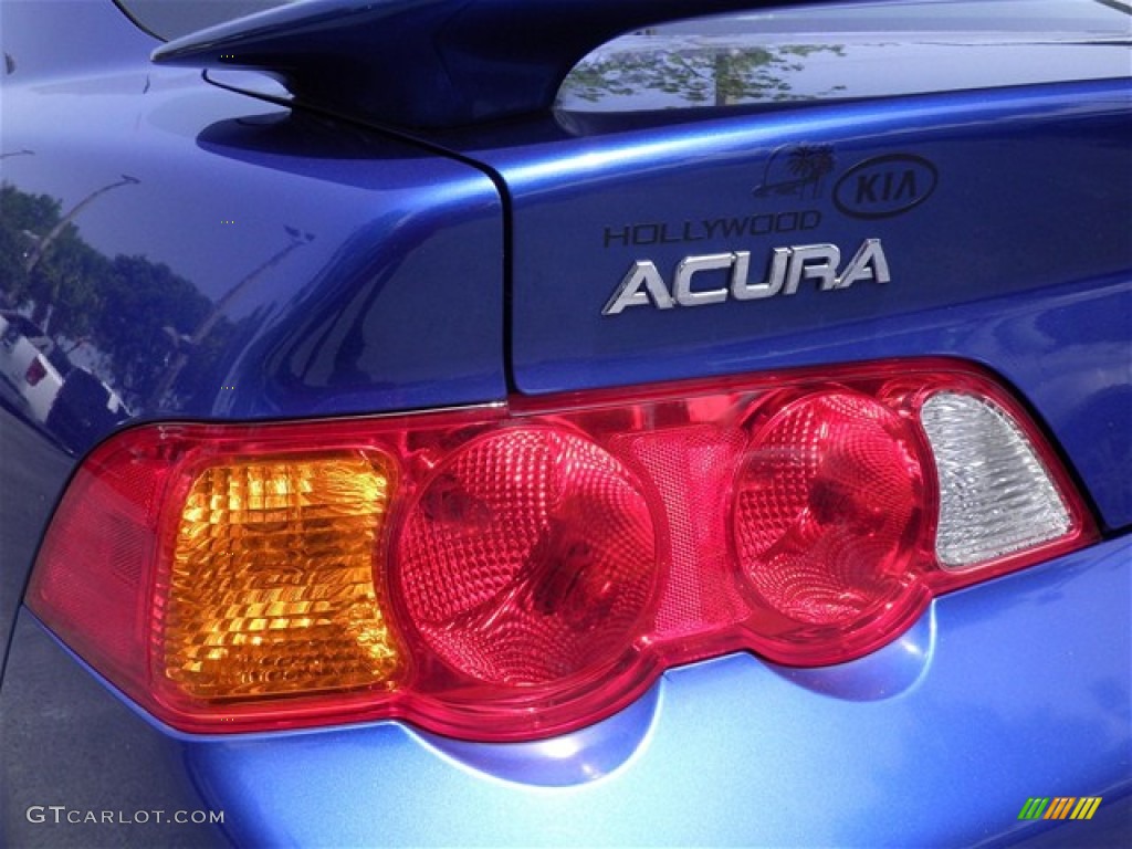 2002 RSX Type S Sports Coupe - Arctic Blue Pearl / Ebony Black photo #11