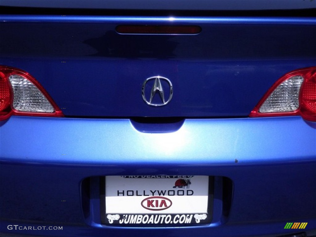 2002 RSX Type S Sports Coupe - Arctic Blue Pearl / Ebony Black photo #13
