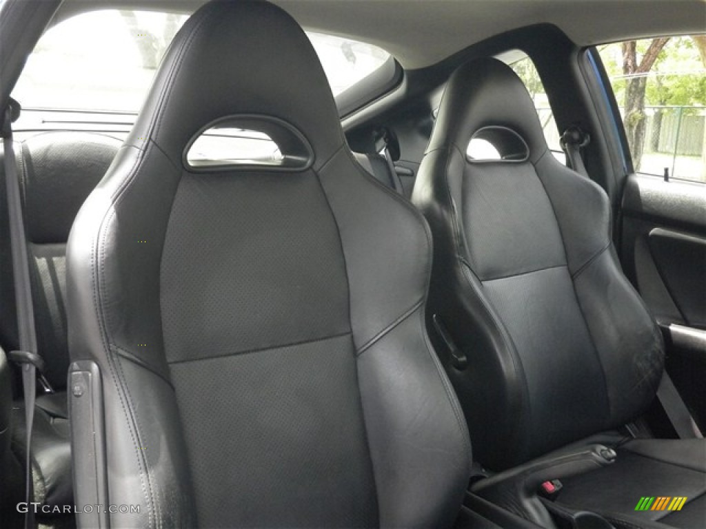 Ebony Black Interior 2002 Acura RSX Type S Sports Coupe Photo #68610416