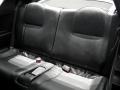 2002 Acura RSX Ebony Black Interior Rear Seat Photo