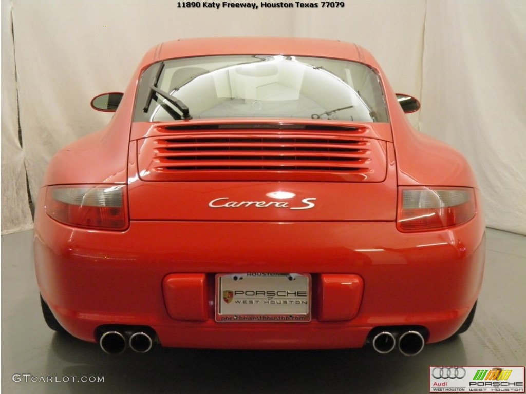 2008 911 Carrera S Coupe - Guards Red / Black photo #21