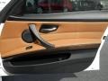 Saddle Brown Dakota Leather Door Panel Photo for 2009 BMW 3 Series #68611046
