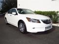 White Diamond Pearl - Accord EX-L V6 Sedan Photo No. 1