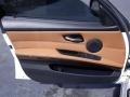 Saddle Brown Dakota Leather Door Panel Photo for 2009 BMW 3 Series #68611097