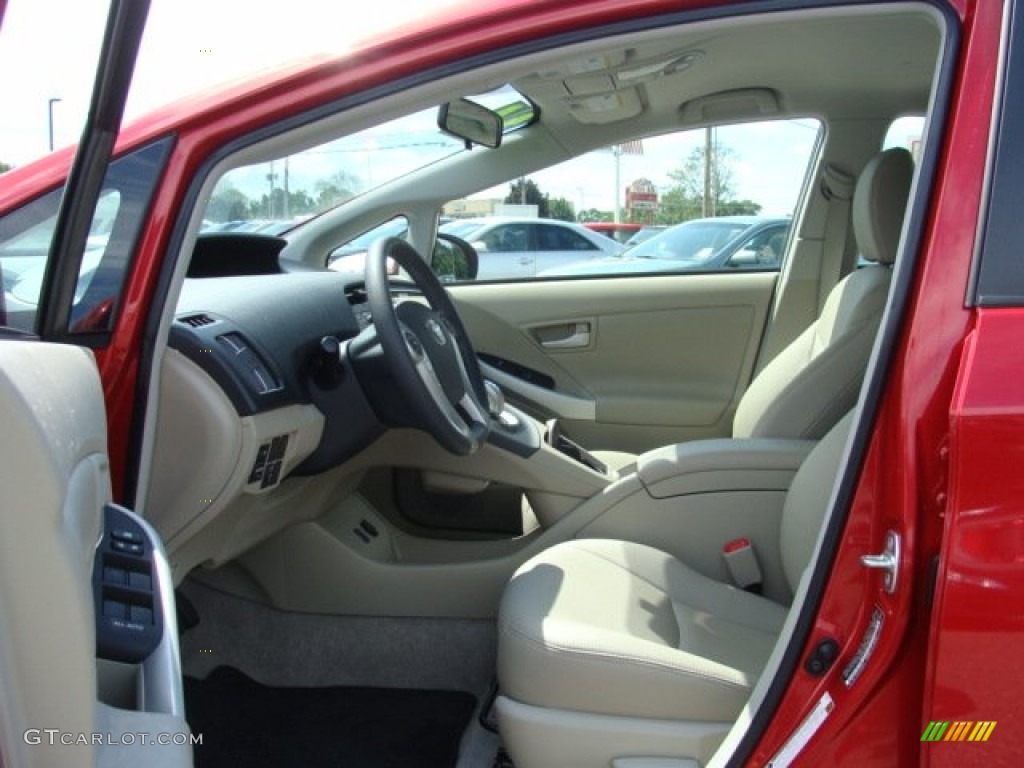Bisque Interior 2011 Toyota Prius Hybrid IV Photo #68611280