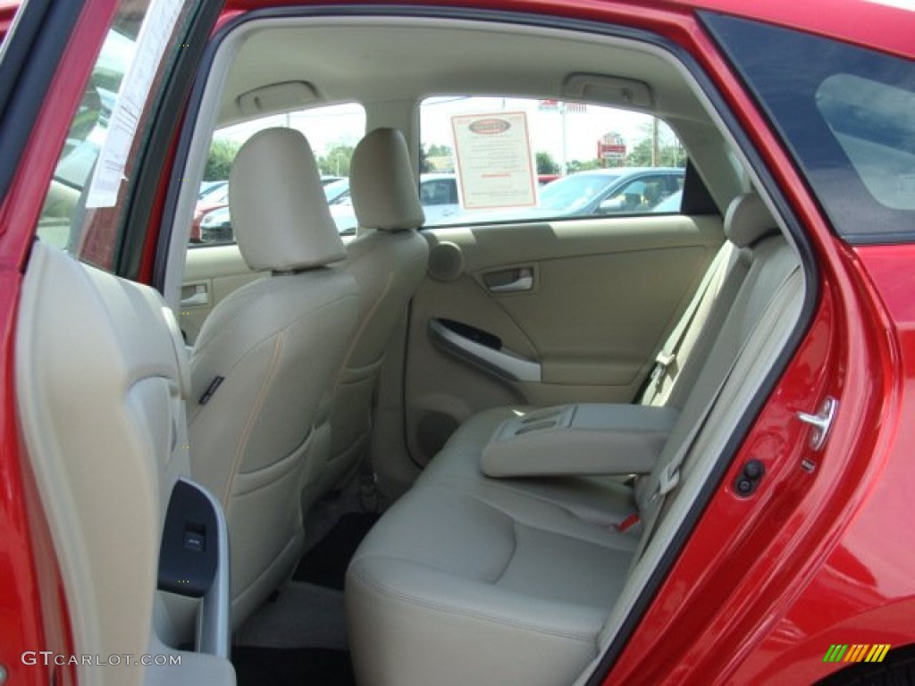 2011 Toyota Prius Hybrid IV Rear Seat Photos