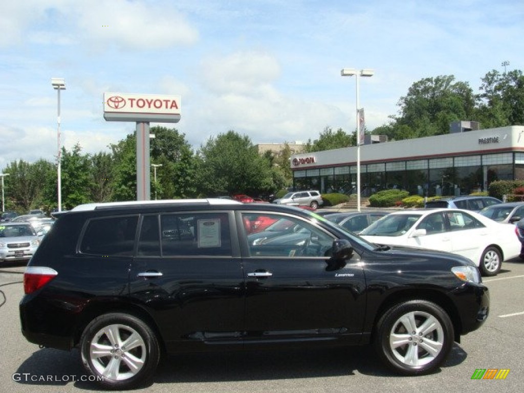 2009 Highlander Limited 4WD - Black / Ash photo #1