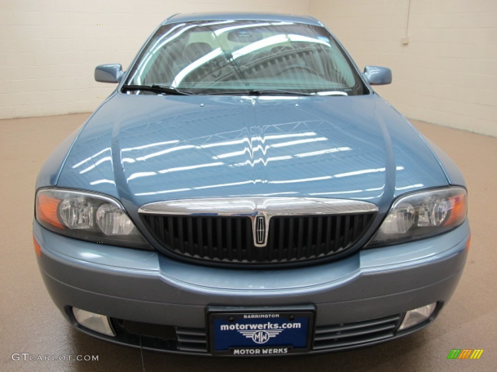 2000 LS V6 - Graphite Blue Metallic / Light Graphite photo #2