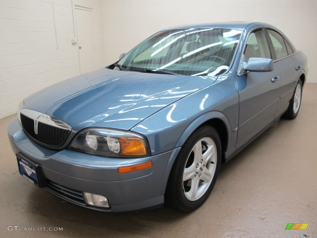 2000 LS V6 - Graphite Blue Metallic / Light Graphite photo #4